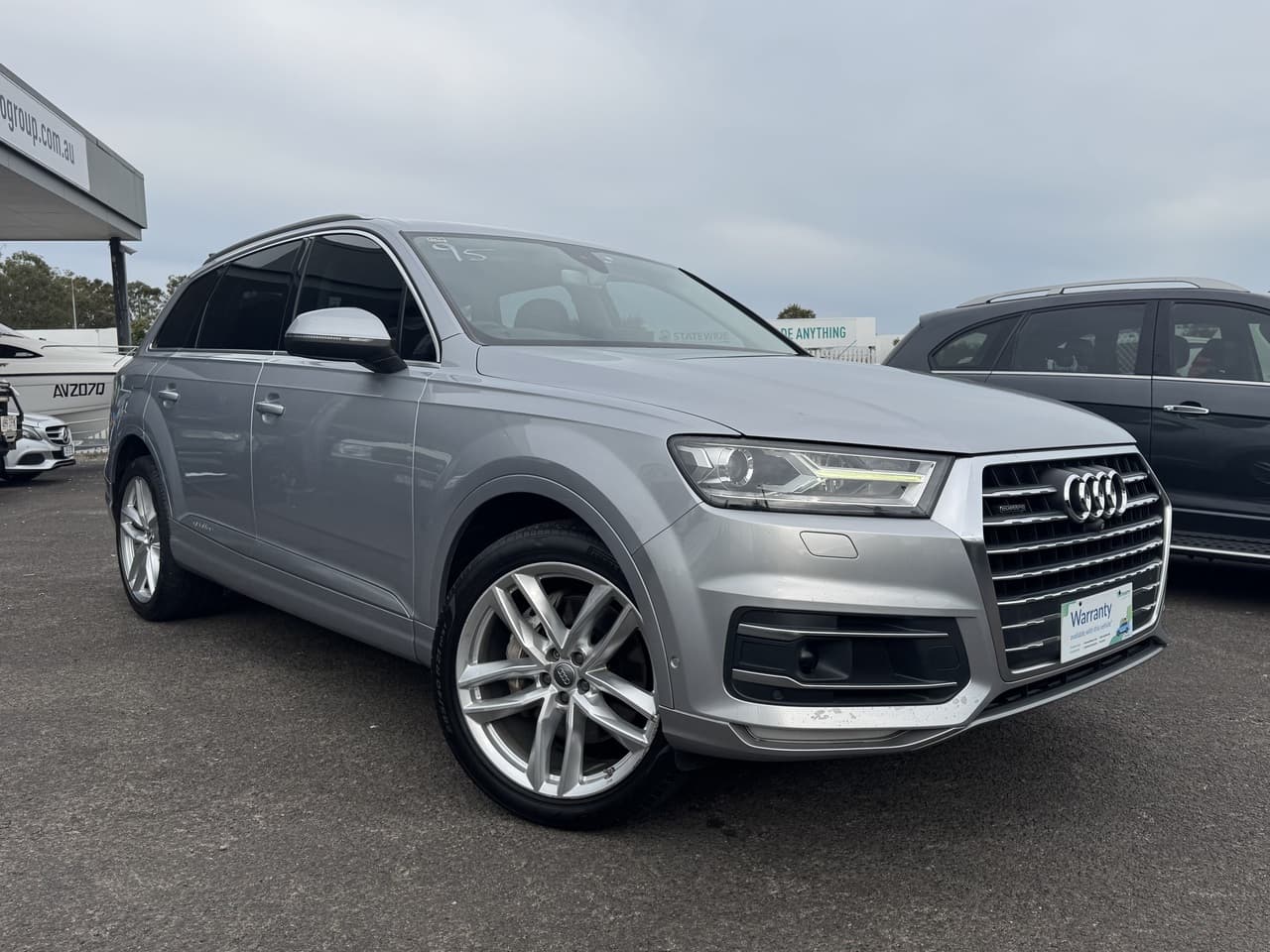 2015 Audi Q7 4M 3.0 TDI Quattro Silver 8 Speed Automatic Tiptronic Wagon — photo 1 of 20