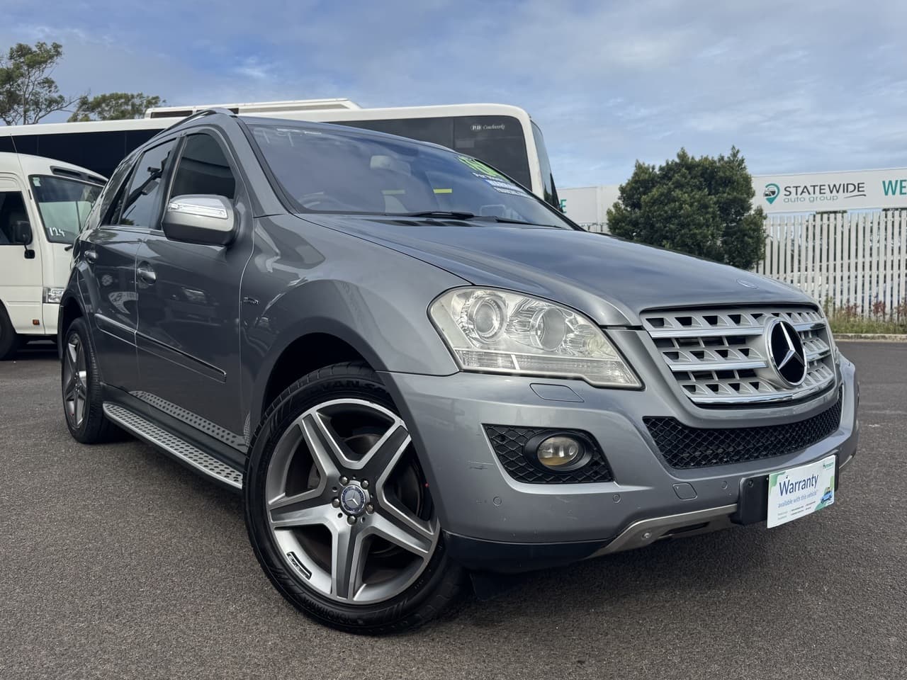 2010 Mercedes-Benz M-Class W164 MY10 ML350 CDI BlueEFFICIENCY Silver 7 Speed Sports Automatic Wagon — photo 1 of 23